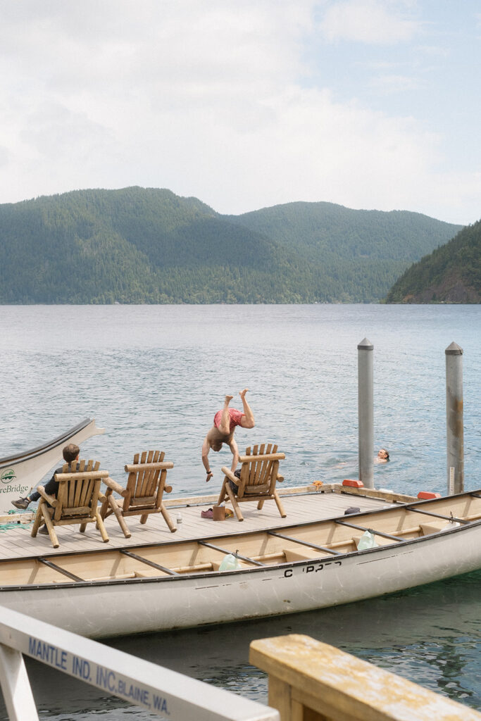 Pre wedding activities in olympic national park