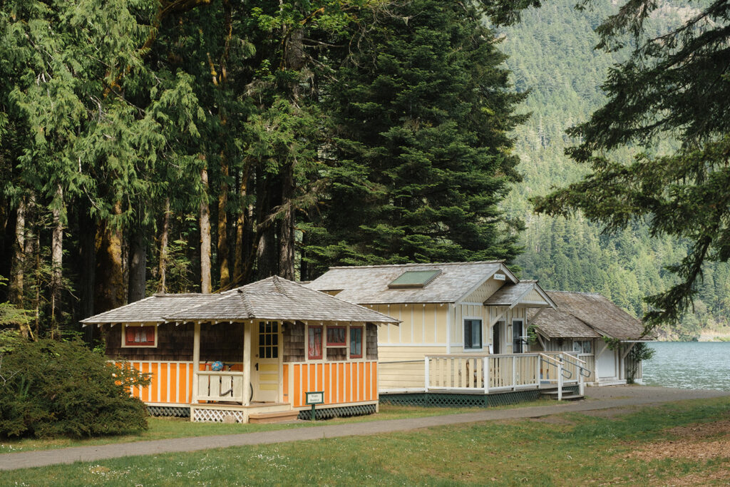 cabins at naturebridge in olympic national park